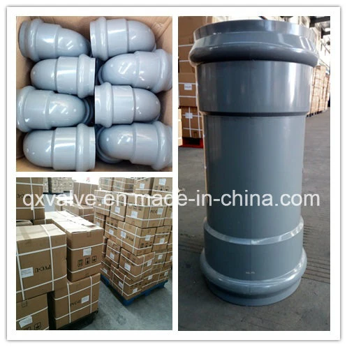 Factory Supplier PVC Pipe Fittings DIN Standard Pn10 and Pn16