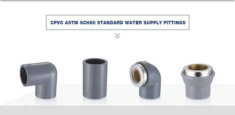 CPVC Sch80 ASTM F441 Water Supply Pipes